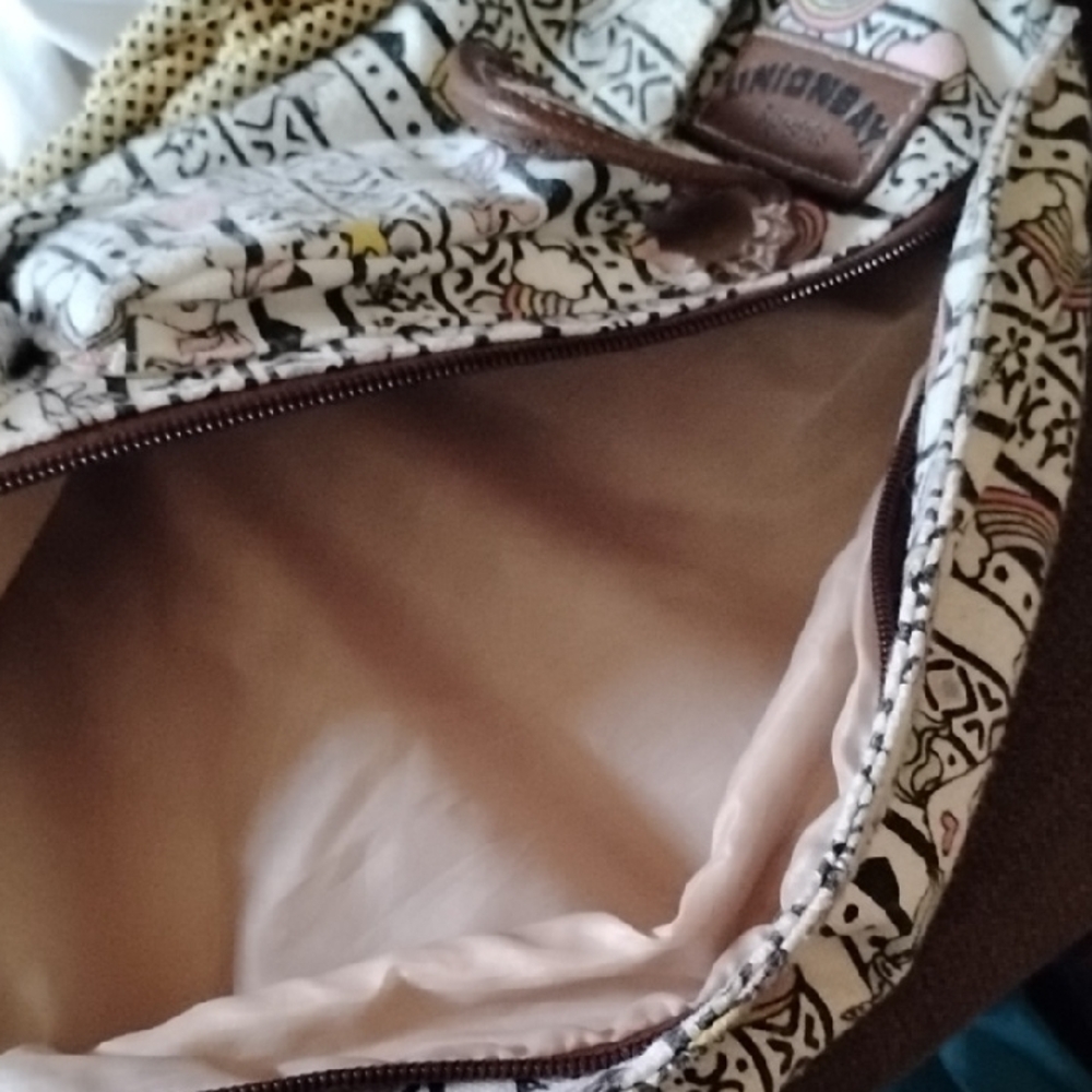 Unionbay Patterned Backpack With Brown Accents - image 6